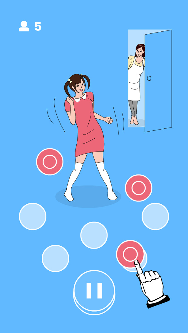 うしろ！うしろ！のスクリーンショット_2