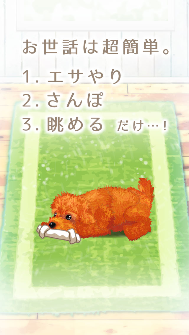 癒しの子犬育成ゲーム〜トイプードル編〜のスクリーンショット_2