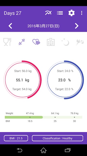 体重管理 - Your Figureのスクリーンショット_1