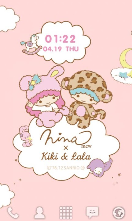 Ninamew × Kiki&amp;Lala ライブ壁紙のスクリーンショット_3