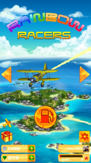 レインボウ・レーサーのスクリーンショット_1