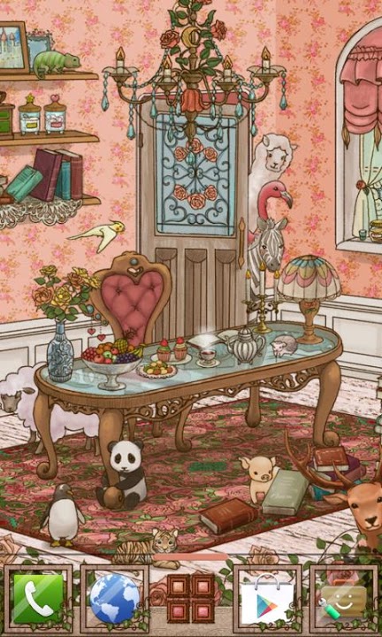 antique room Themeのスクリーンショット_1