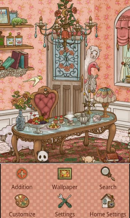 antique room Themeのスクリーンショット_3