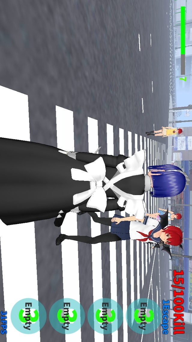 Maid-Chan vs Yandere-Chanのスクリーンショット_3