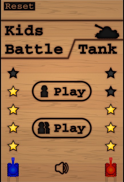 子供と遊べる戦車ゲーム「Kids Battle Tank」のスクリーンショット_1