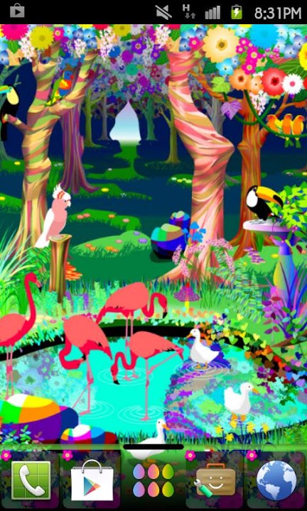 bird paradise Themeのスクリーンショット_1