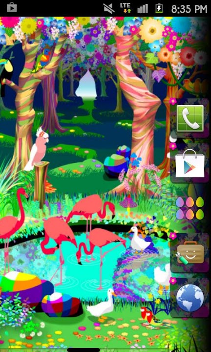 bird paradise Themeのスクリーンショット_2