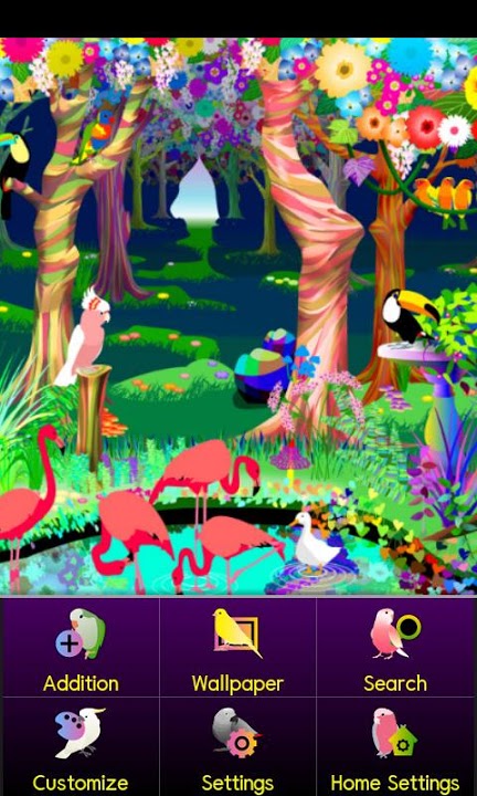 bird paradise Themeのスクリーンショット_3