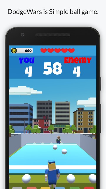 ドッヂウォーズのスクリーンショット_1