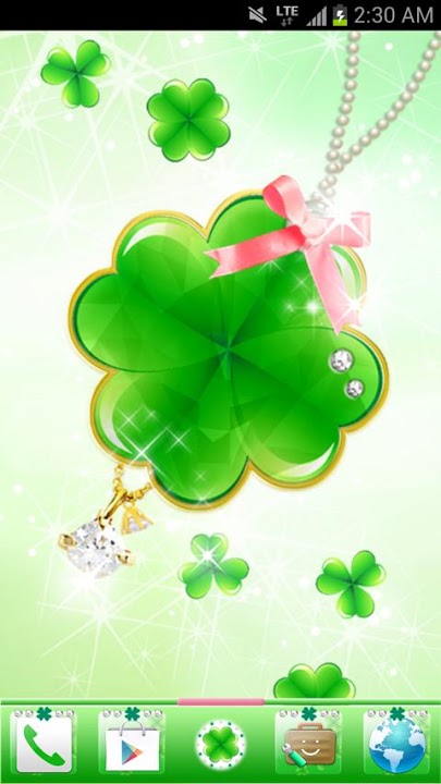 happy clover Themeのスクリーンショット_1