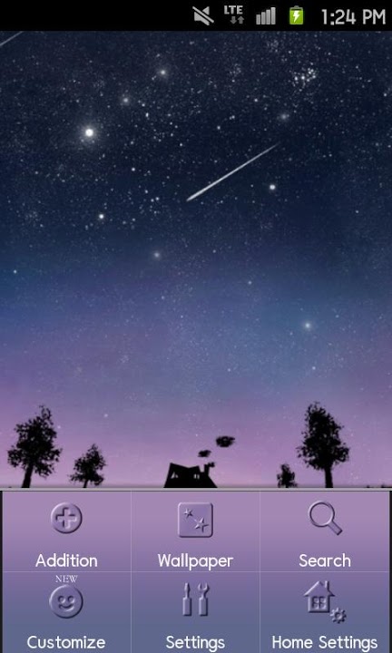 Starlit Sky Themeのスクリーンショット_2