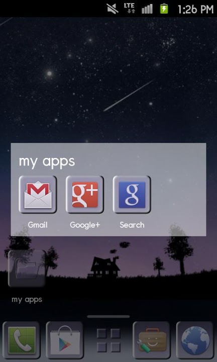 Starlit Sky Themeのスクリーンショット_5