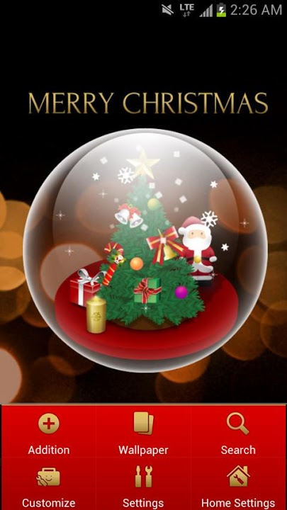 SNOWDOME Themeのスクリーンショット_2