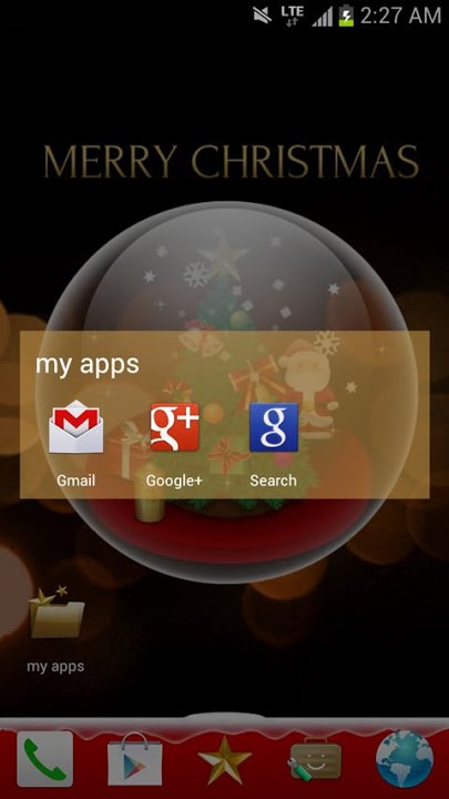 SNOWDOME Themeのスクリーンショット_5