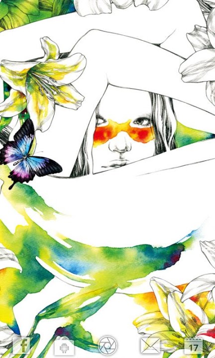 colorless ライブ壁紙 Freeのスクリーンショット_1