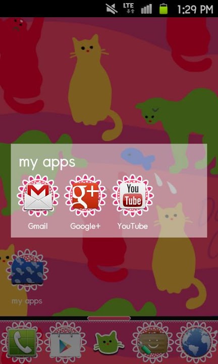 Daily Cats Themeのスクリーンショット_5