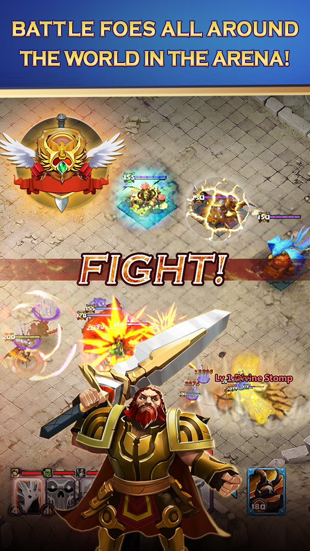 Clash of Lords 2: Heroes Warのスクリーンショット_1
