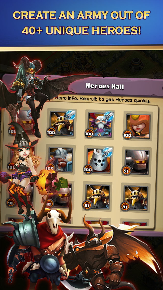 Clash of Lords 2: Heroes Warのスクリーンショット_5