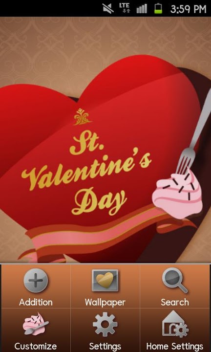 Valentines Heart Themeのスクリーンショット_2