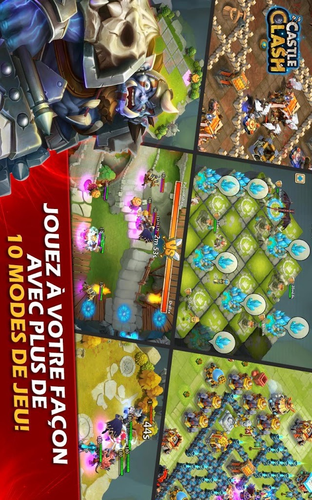 Castle Clash: Ère des Légendesのスクリーンショット_1