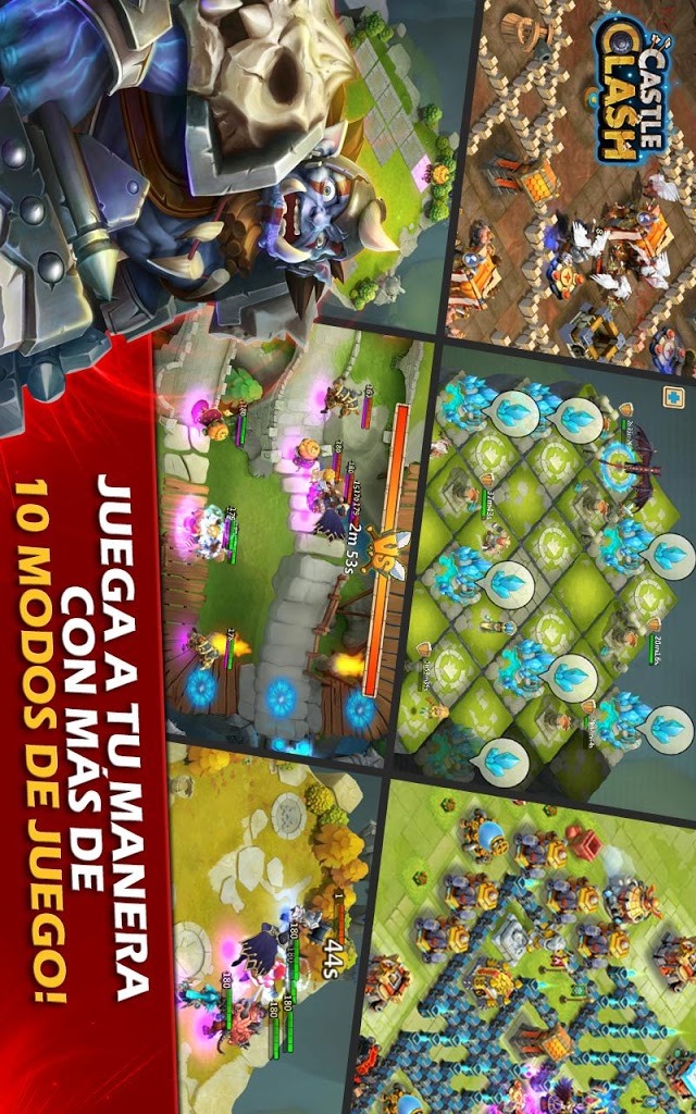 Castle Clash: Era de Leyendasのスクリーンショット_1