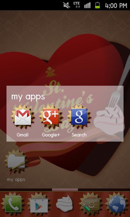 Valentines Heart Themeのスクリーンショット_5