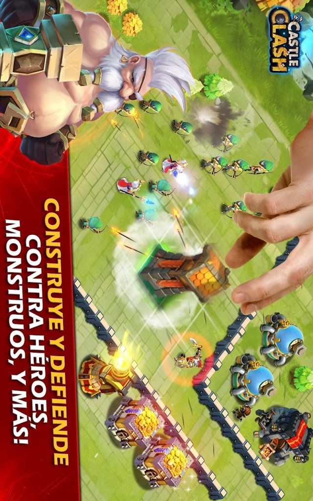 Castle Clash: Era de Leyendasのスクリーンショット_2