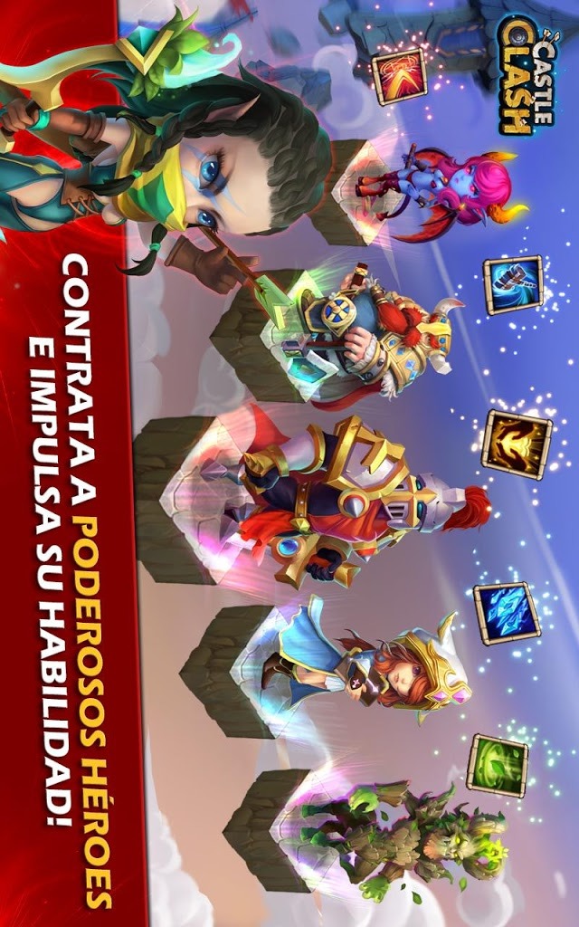 Castle Clash: Era de Leyendasのスクリーンショット_3