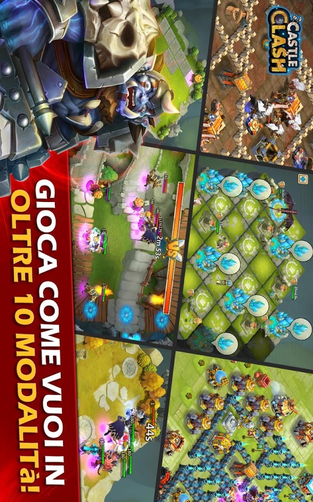 Castle Clash: Era Leggendariaのスクリーンショット_1