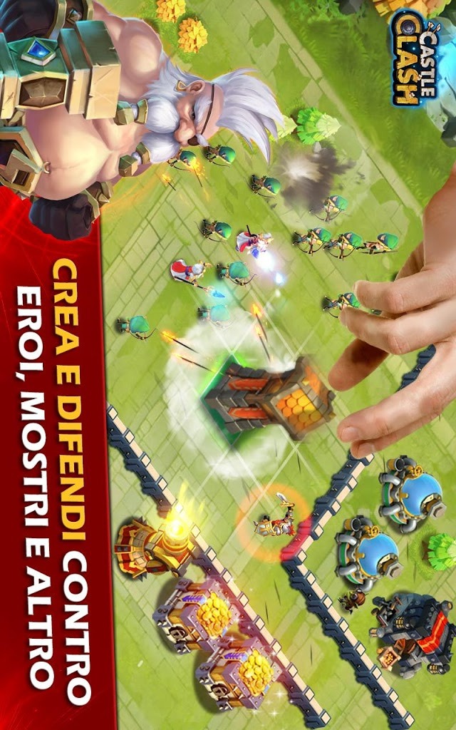 Castle Clash: Era Leggendariaのスクリーンショット_2