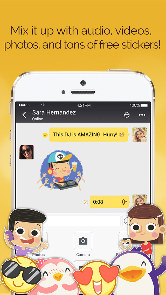 LINK Messenger: Friends & Familyのスクリーンショット_5