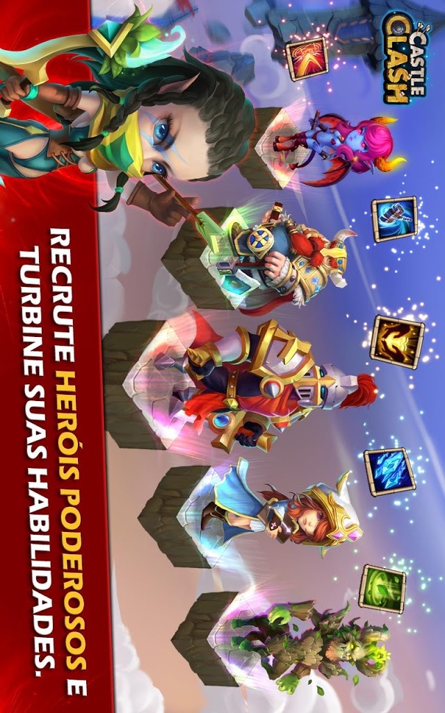 Castle Clash: A Era das Lendasのスクリーンショット_3