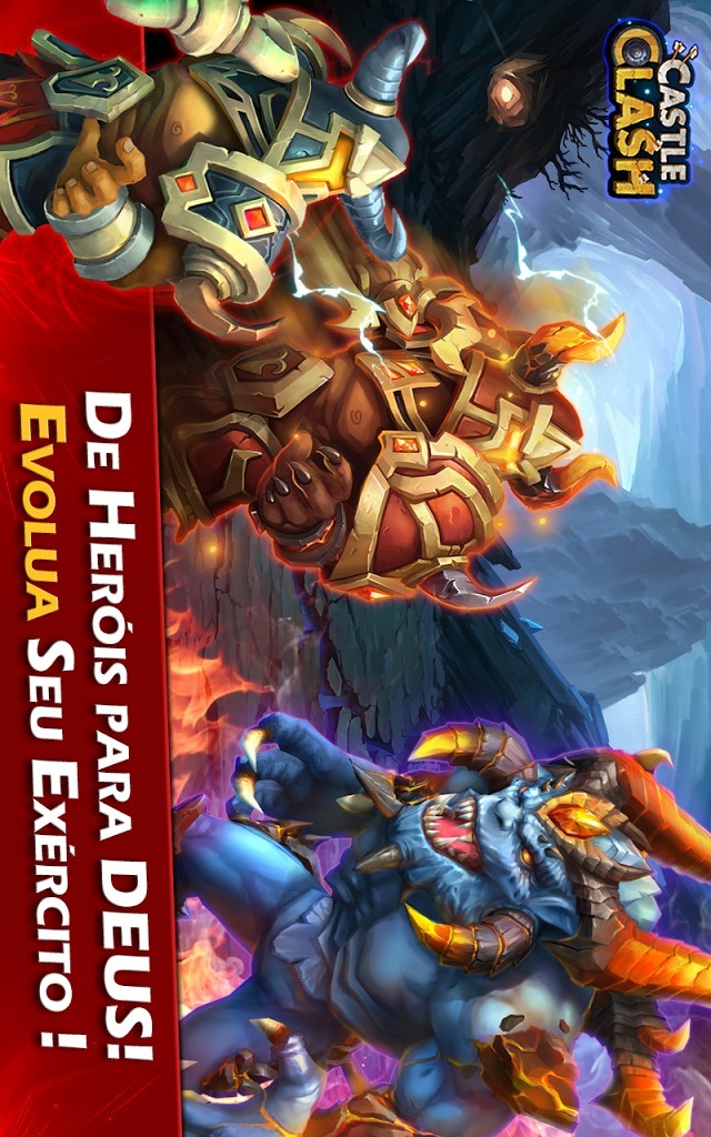 Castle Clash: A Era das Lendasのスクリーンショット_5