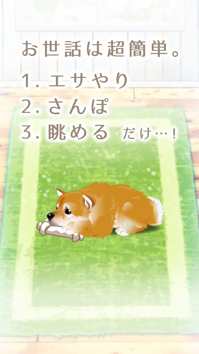 癒しの子犬育成ゲーム〜柴犬編〜（無料）のスクリーンショット_2