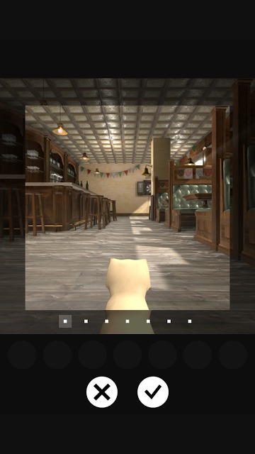 脱出ゲーム 謎解きにゃんこ3 ～ダイニングダーツバー～のスクリーンショット_3