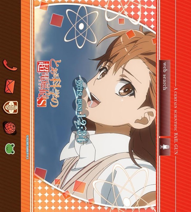 とある科学の超電磁砲S（アニメ）きせかえテーマ2のスクリーンショット_3