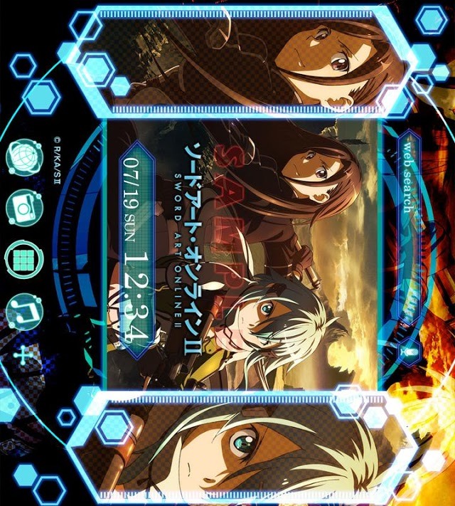 ソードアート・オンラインⅡ（アニメ）きせかえテーマ1のスクリーンショット_2
