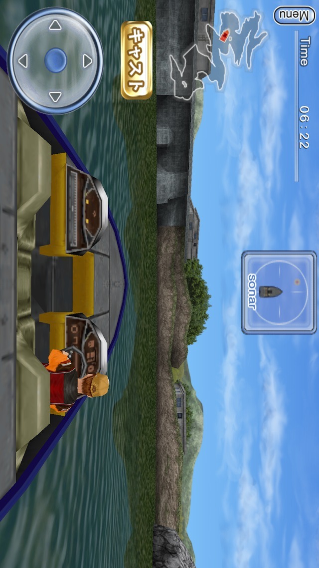 バスフィッシング３Ｄ 無料版のスクリーンショット_1