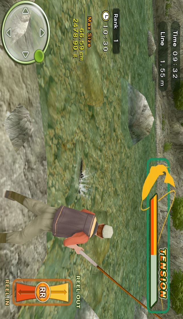 フライフィッシング３Ｄのスクリーンショット_2