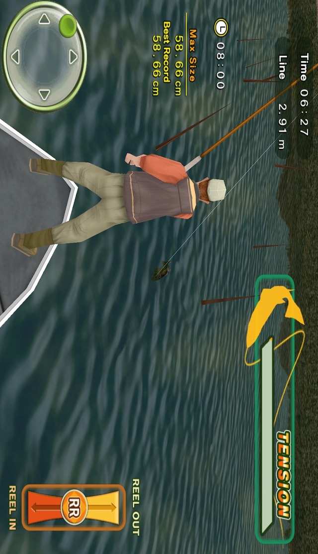 フライフィッシング３Ｄのスクリーンショット_3