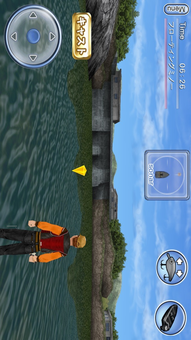 バスフィッシング３Ｄのスクリーンショット_2