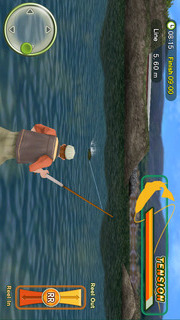 フライフィッシング３Ｄのスクリーンショット_4