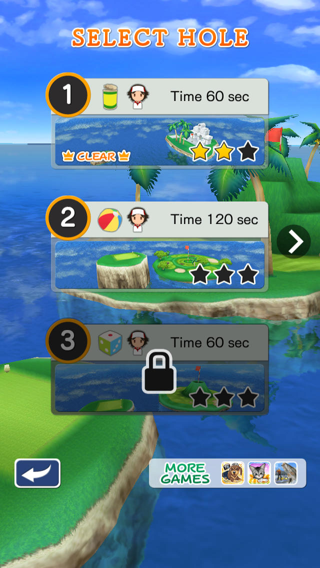 空き缶ゴルフのスクリーンショット_3