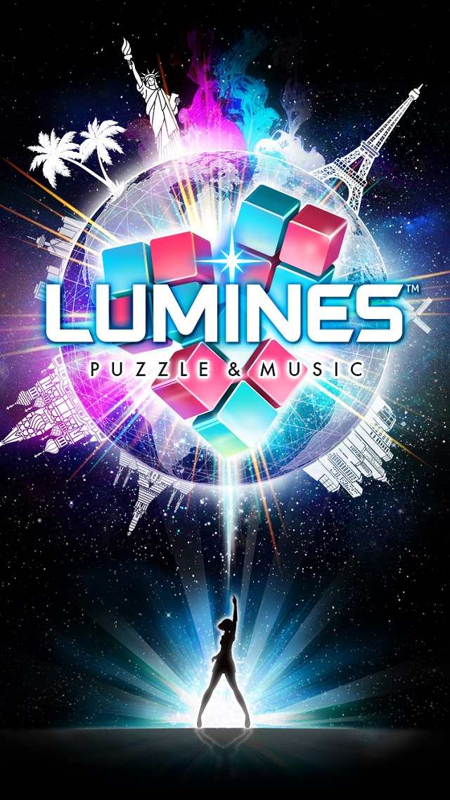 LUMINES パズル＆ミュージックのスクリーンショット_1