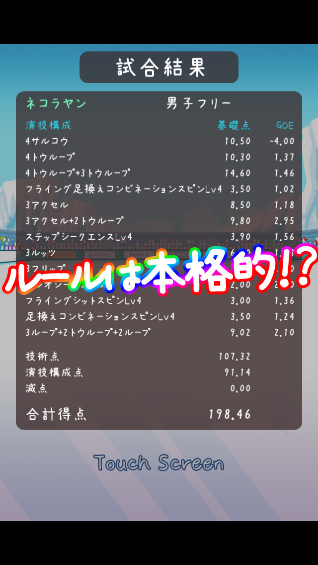 フィギュアスケートあにまるず!のスクリーンショット_4