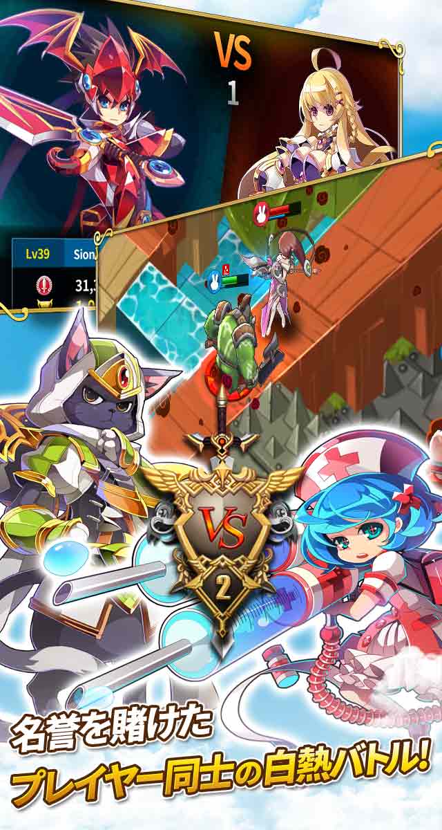 豪華声優陣参加！ファンタジーウォータクティクスのスクリーンショット_5