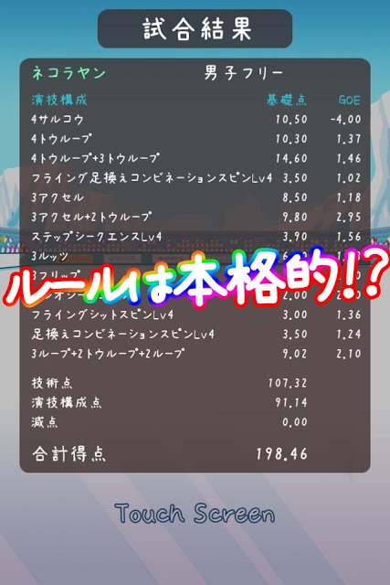 フィギュアスケートあにまるず!のスクリーンショット_4