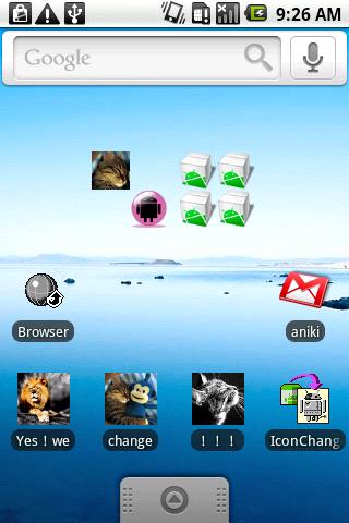 IconChangeWidgetのスクリーンショット_1
