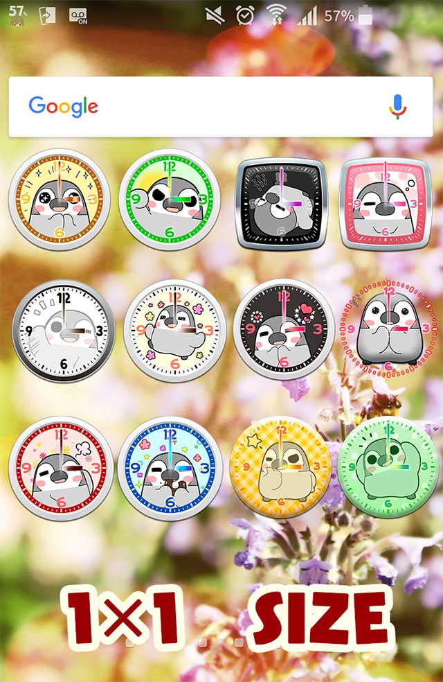 ぺそぎん時計あつめのスクリーンショット_1