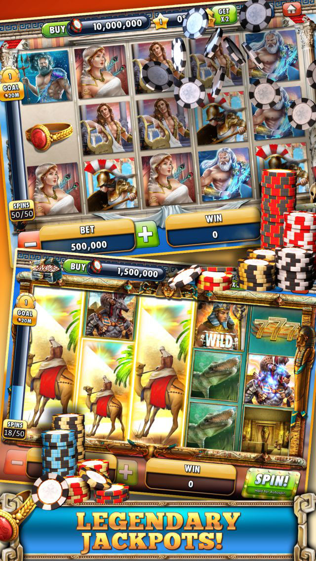 Slots Casino -  Gods Slot Machines Freeのスクリーンショット_3